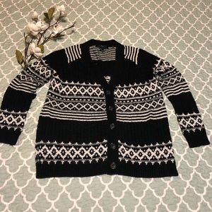 Black and white Cardigan